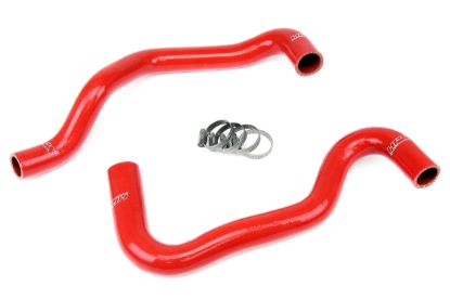 Picture of HPS Performance Radiator Coolant Hose Kit - 57-1281-RED