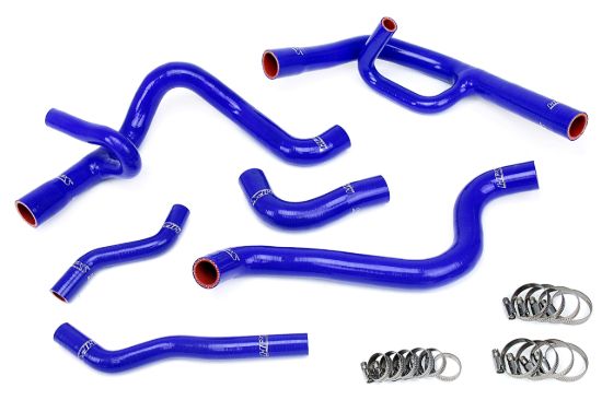Picture of HPS Performance Radiator Coolant Hose Kit - 57-1300-BLUE