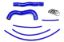 Picture of HPS Performance Radiator Coolant Hose Kit - 57-1324R-BLUE
