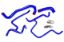 Picture of HPS Performance Radiator Coolant Hose Kit - 57-1328-BLUE