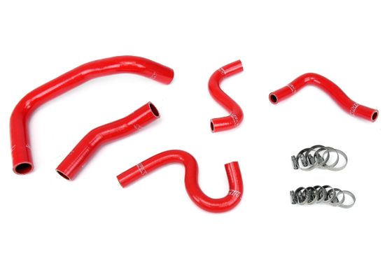 Picture of HPS Performance Radiator Coolant Hose Kit - 57-1337-RED