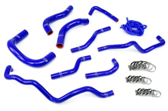 Picture of HPS Performance Radiator Coolant Hose Kit - 57-1341-BLUE