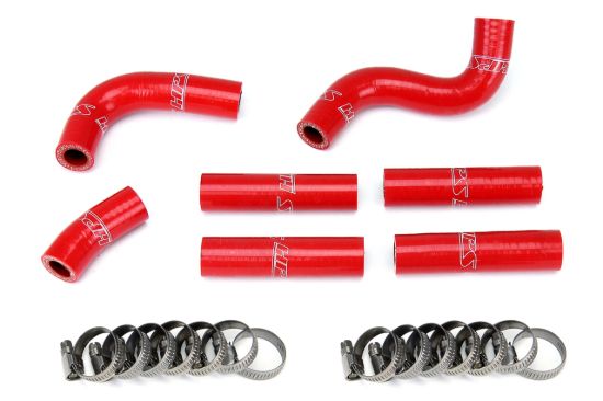 Picture of HPS Performance Radiator Coolant Hose Kit - 57-1344-RED