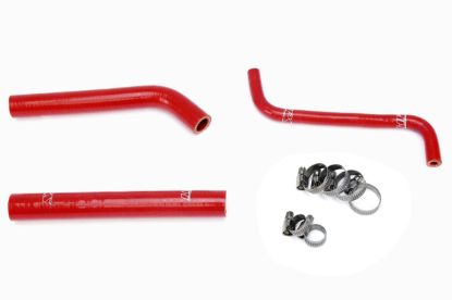 Picture of HPS Performance Radiator Coolant Hose Kit - 57-1376-RED