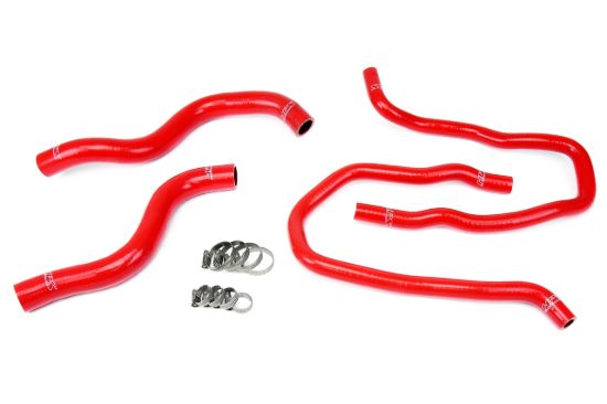 Picture of HPS Performance Radiator Coolant Hose Kit - 57-1387-RED
