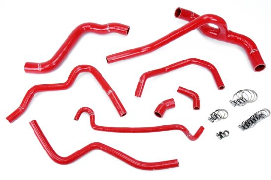 Picture of HPS Performance Radiator Coolant Hose Kit - 57-1400-RED