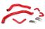 Picture of HPS Performance Radiator Coolant Hose Kit - 57-1401-RED
