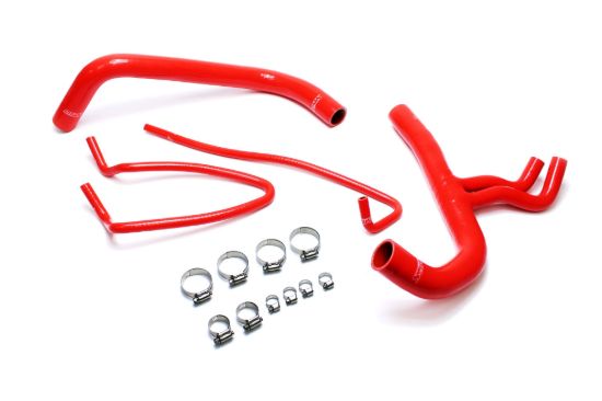 Picture of HPS Performance Radiator Coolant Hose Kit - 57-1402-RED