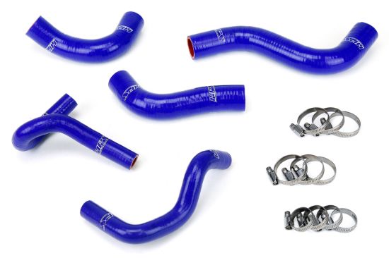 Picture of HPS Performance Radiator Coolant Hose Kit - 57-1411-BLUE