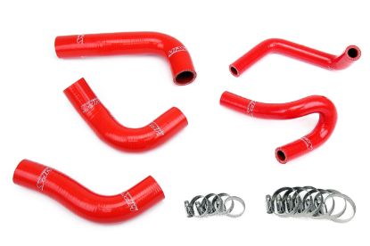 Picture of HPS Performance Radiator Coolant Hose Kit - 57-1412-RED