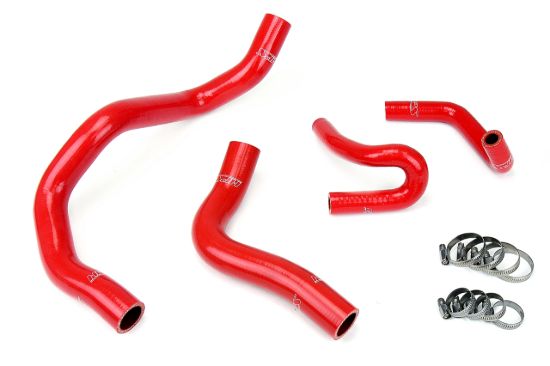 Picture of HPS Performance Radiator Coolant Hose Kit - 57-1413-RED