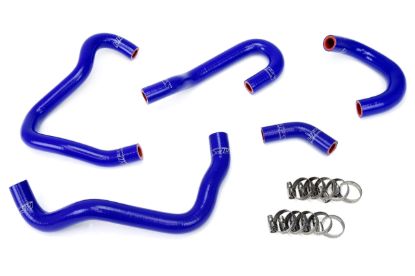 Picture of HPS Performance Radiator Coolant Hose Kit - 57-1414-BLUE