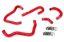 Picture of HPS Performance Radiator Coolant Hose Kit - 57-1414-RED