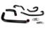 Picture of HPS Performance Radiator Coolant Hose Kit - 57-1424-BLK
