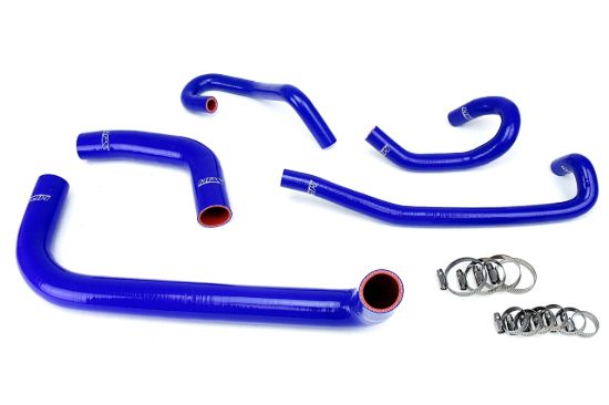 Picture of HPS Performance Radiator Coolant Hose Kit - 57-1424-BLUE