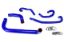 Picture of HPS Performance Radiator Coolant Hose Kit - 57-1424-BLUE