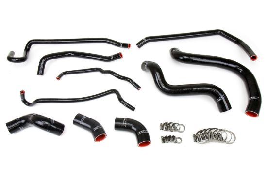 Picture of HPS Performance Radiator Coolant Hose Kit - 57-1429-BLK
