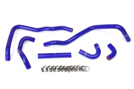 Picture of HPS Performance Radiator Coolant Hose Kit - 57-1433-BLUE