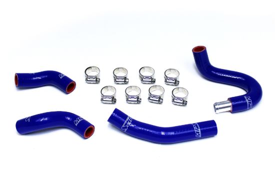 Picture of HPS Performance Radiator Coolant Hose Kit - 57-1436-RED