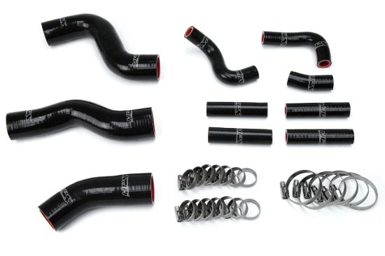 Picture of HPS Performance Radiator Coolant Hose Kit - 57-1441-BLK