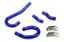 Picture of HPS Performance Radiator Coolant Hose Kit - 57-1473-BLUE