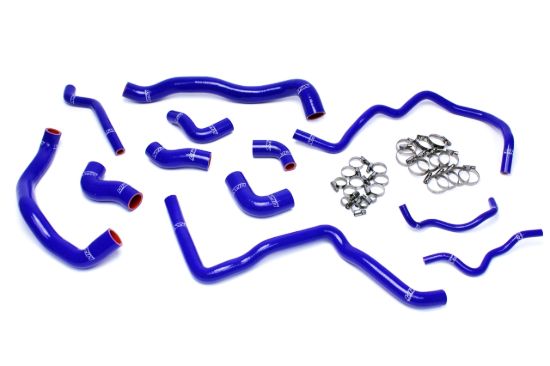 Picture of HPS Performance Radiator Coolant Hose Kit - 57-1476-BLUE