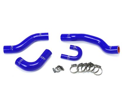 Picture of HPS Performance Radiator Coolant Hose Kit - 57-1477-BLUE