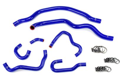 Picture of HPS Performance Radiator Coolant Hose Kit - 57-1489-BLUE