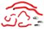 Picture of HPS Performance Radiator Coolant Hose Kit - 57-1489-RED
