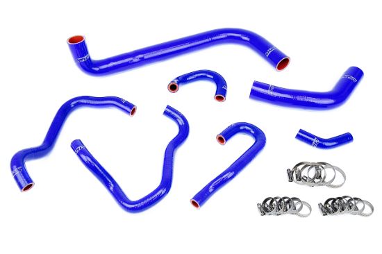 Picture of HPS Performance Radiator Coolant Hose Kit - 57-1490-BLUE