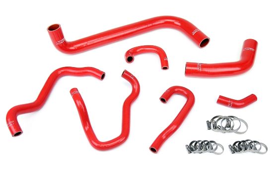 Picture of HPS Performance Radiator Coolant Hose Kit - 57-1490-RED