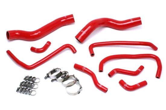 Picture of HPS Performance Radiator Coolant Hose Kit - 57-1503-RED