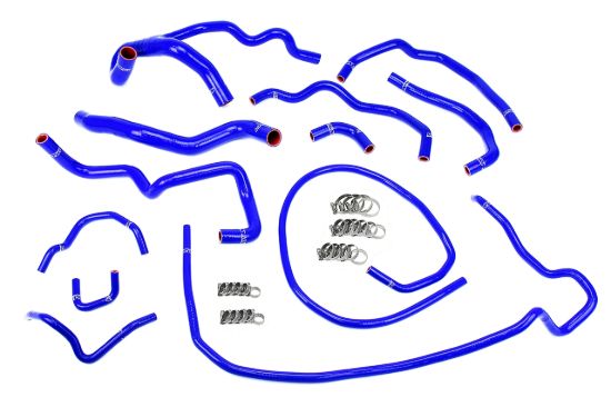 Picture of HPS Performance Radiator Coolant Hose Kit - 57-1512-BLUE