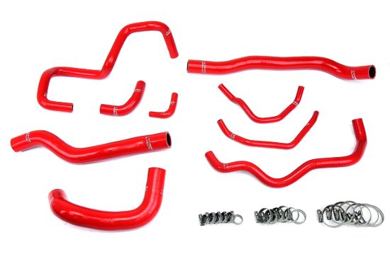 Picture of HPS Performance Radiator Coolant Hose Kit - 57-1513-RED