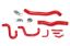 Picture of HPS Performance Radiator Coolant Hose Kit - 57-1518-RED