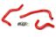 Picture of HPS Performance Radiator Coolant Hose Kit - 57-1520-RED