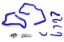 Picture of HPS Performance Radiator Coolant Hose Kit - 57-1547-BLUE