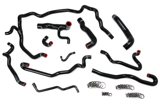 Picture of HPS Performance Radiator Coolant Hose Kit - 57-1552-BLK
