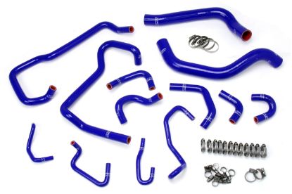 Picture of HPS Performance Radiator Coolant Hose Kit - 57-1581-BLUE