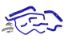 Picture of HPS Performance Radiator Coolant Hose Kit - 57-1583-BLUE