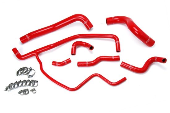 Picture of HPS Performance Radiator Coolant Hose Kit - 57-1583-RED