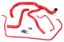 Picture of HPS Performance Radiator Coolant Hose Kit - 57-1594R-RED