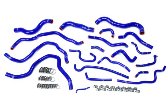 Picture of HPS Performance Radiator Coolant Hose Kit - 57-1607-BLUE