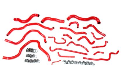 Picture of HPS Performance Radiator Coolant Hose Kit - 57-1607-RED