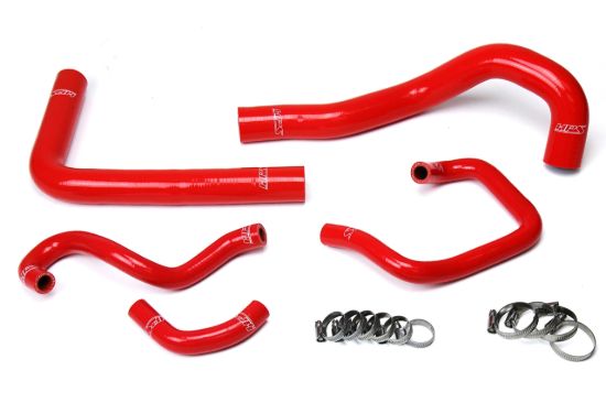 Picture of HPS Performance Radiator Coolant Hose Kit - 57-1613-RED