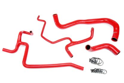 Picture of HPS Performance Radiator Coolant Hose Kit - 57-1645-RED