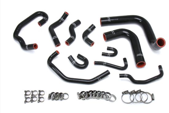 Picture of HPS Performance Radiator Coolant Hose Kit - 57-1654-BLK