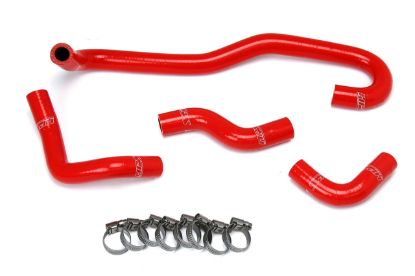 Picture of HPS Performance Radiator Coolant Hose Kit - 57-1655-RED