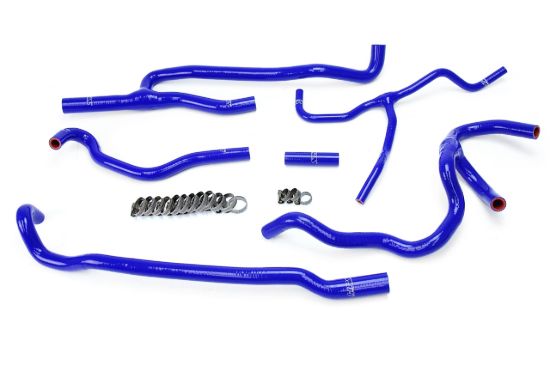 Picture of HPS Performance Radiator Coolant Hose Kit - 57-1660-BLUE