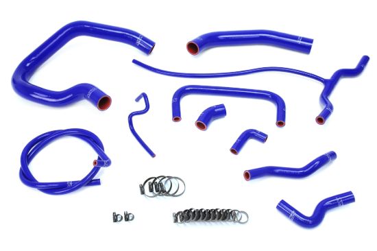 Picture of HPS Performance Radiator Coolant Hose Kit - 57-1661-BLUE